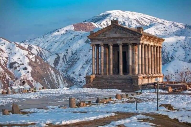 Yerevan: Khor Virap, Garni, Geghard, Syphony & Charents Arch - Garni Temple: The Only Standing Pagan Temple