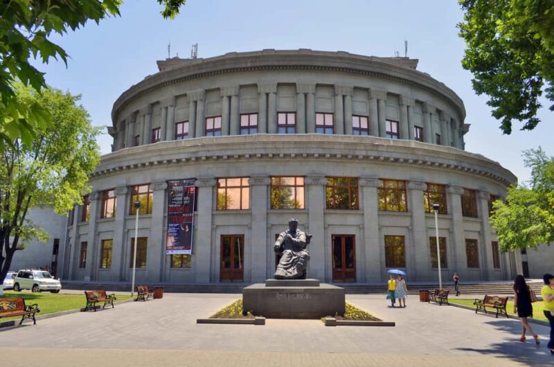 Yerevan: Private Sightseeing Tour - The Armenian Opera Theatre: A Cultural Landmark