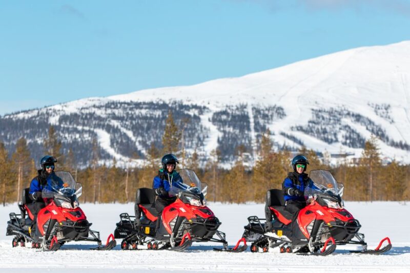 Ylläs: Snowmobile Adventure with Ice Fishing - Flexibility and Cancellation Policies
