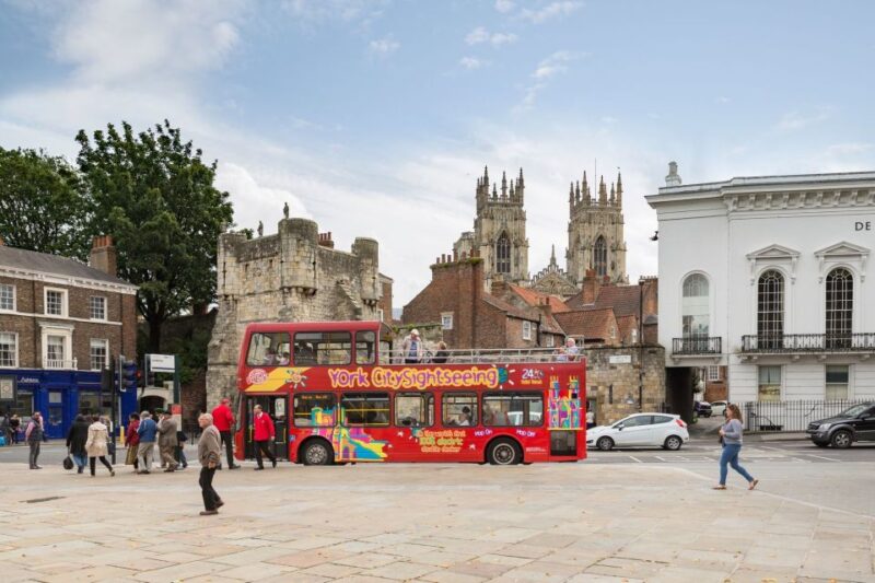 York: City Sightseeing Hop-On Hop-Off Bus Tour - Discovering York Castle, Clifford Tower, and Museum Gardens