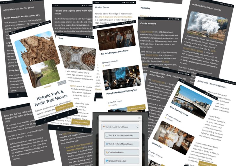 York & North Yorkshire Moors: Online Travel Guide - Key Points