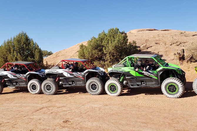 You-Drive Tour: 4X4 Experience at Hell's Revenge with Fins&Things - Starting Point and Meeting Details in Moab
