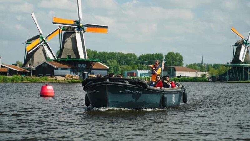 Zaanse Schans Tour & Boat Ride, Volendam, Broek in Waterland - Discovering Zaanse Schans: Windmills and Traditional Crafts