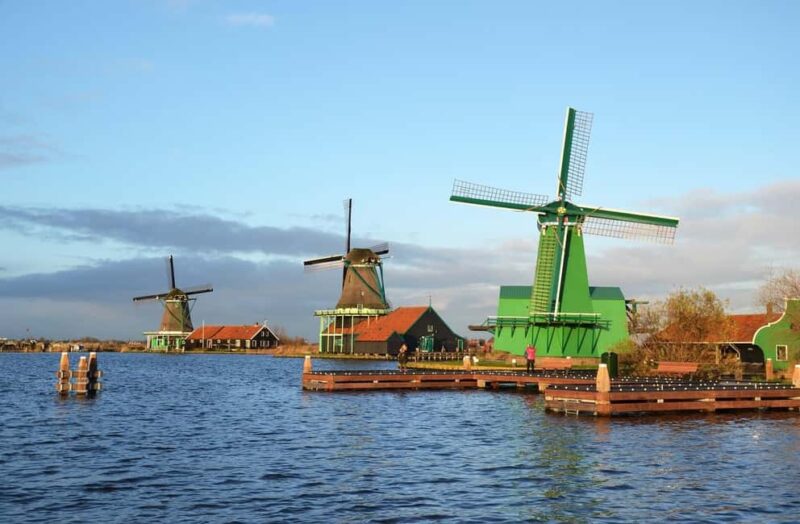Zaanse Schans Tour & Boat Ride, Volendam, Broek in Waterland - Scenic Boat Ride with Iconic Windmill Views