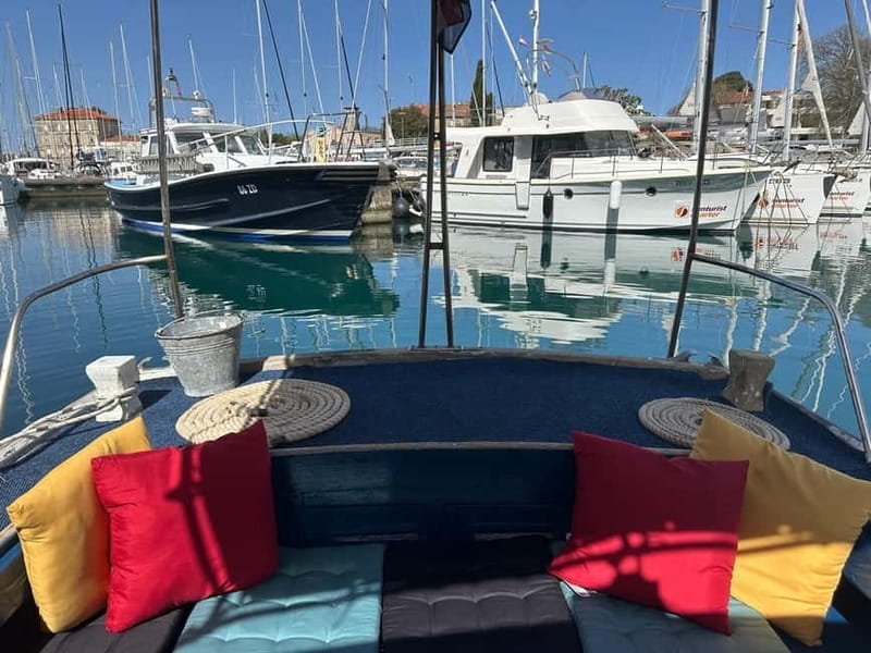 Zadar: Charming Coastal Cruise 4h Wooden Boat Adventure - Key Points