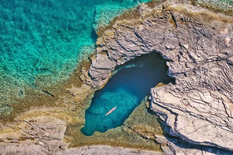 Zadar: Dugi Otok tour to Golubinka Cave, Shipwreck & Sakarun - Key Points