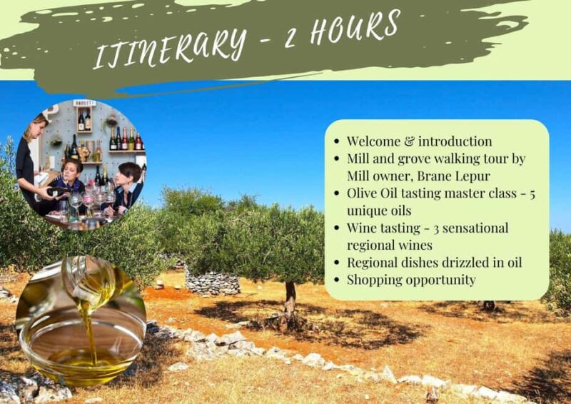 Zadar, ibenik: olive oil, wine & food tasting, Self Drive - Practical Details and Logistics