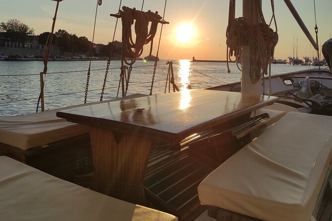 Zadar Private Authentic Wooden Boat tour with unlimited champagne - Ugljan Island: The First Stop for a Bay Adventure