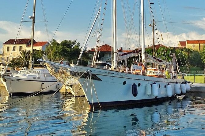 Zadar Private Authentic Wooden Boat tour with unlimited champagne - Panoramic Views of Zadar from the Sea