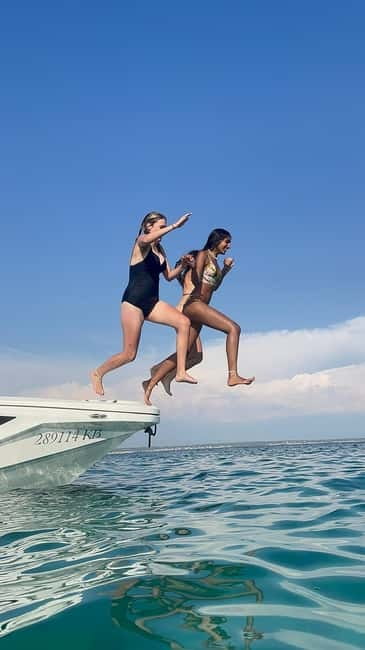 Zadar: Relaxing island getaway by speedboat with wine& fruit - Activities on Board: Swimming, Sunbathing, and Snorkeling