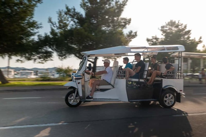 Zadar: Sunset Eco Tuk Tuk Tour - Key Points