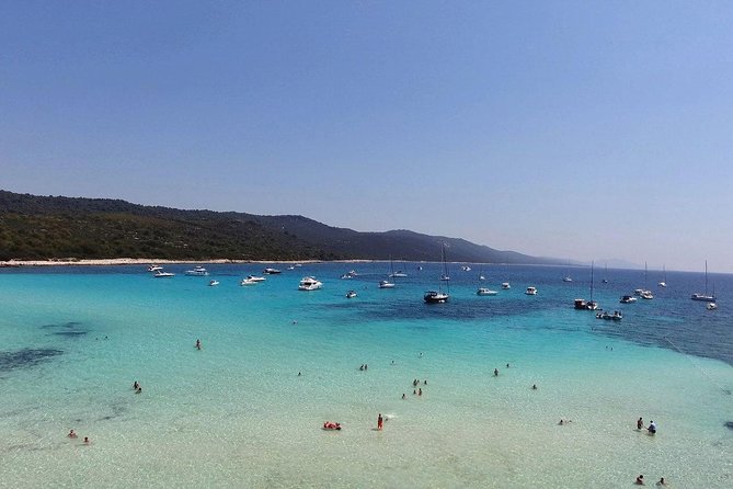 Zadar to Sakarun Beach Tour, Shipwreck Dive & Tunnel - 4,5hr - The "Greetings to the Sun" Installation