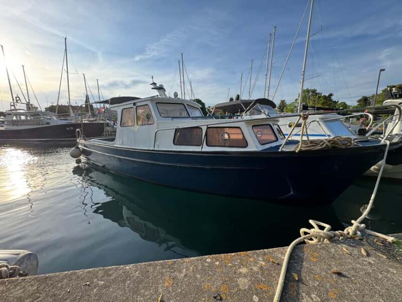 Zadar: Wooden Boat half day Adventure with drinks - Relaxing in Otri Bay: Swimming and Leisure in Crystal Waters