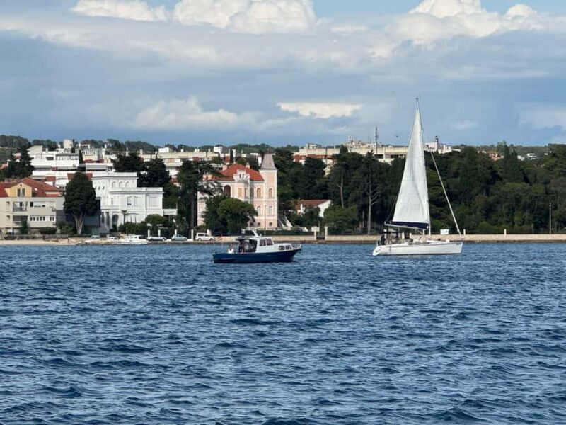 Zadar: Wooden Boat half day Adventure with drinks - The Skipper’s Stories and Route Options