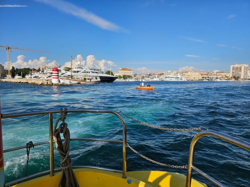 Zadar: Yellow Semi-Submarine Underwater Exploration Tour - Panoramic Views from the Deck: A Different Perspective