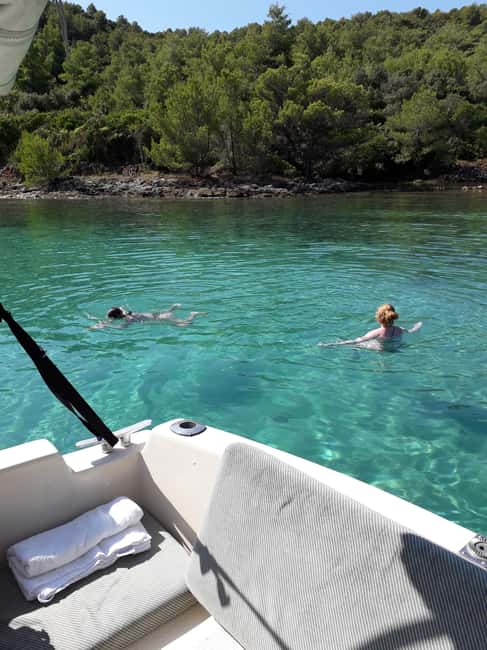 Zadar:Ugljan, Frnaa,Galevac &Oljak free beer & anchovies - Departure from Foa Port in Zadar