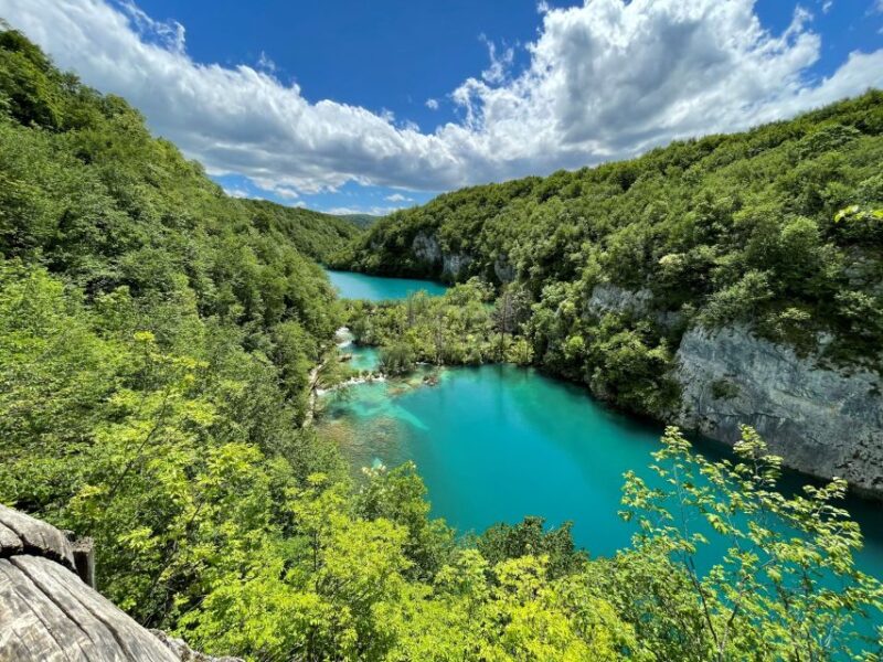 Zagreb: Rastoke & Plitvice Lakes Guided Tour with Ticket - Electric Boat Ride Across Lake Kozjak: A Waterborne View