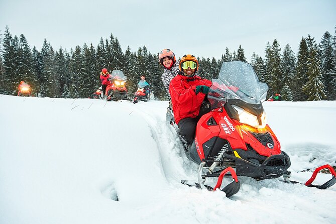 Zakopane: 3 hours Snowmobiles Guided Tour with bonfire and meal - Meeting Point at Butorow 5, Kocielisko