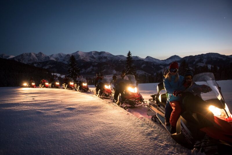 Zakopane: Snowmobiles Expedition and Optional Bonfire - Alternative Vehicles and Snow Conditions
