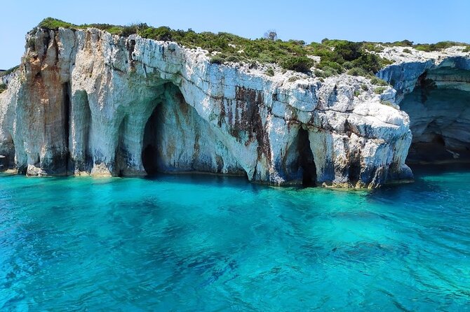 Zakynthos All Day Tour Shipwreck beach, view point-Blue Caves - Visiting the Blue Caves and Snorkeling Opportunities