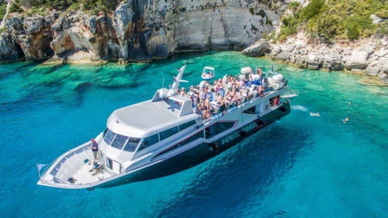 Zakynthos: Boat Cruise to Navagio with Swim Stops - Key Points