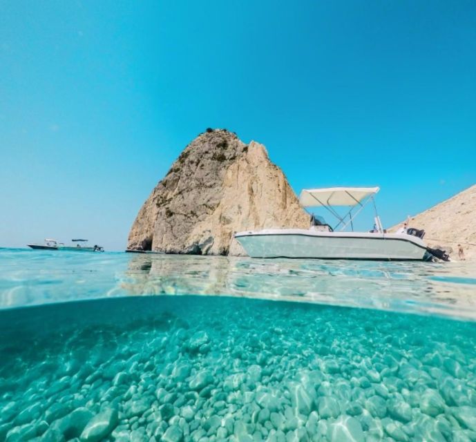 Zakynthos: Boat Rental - Swimming and Snorkeling in Clear Waters