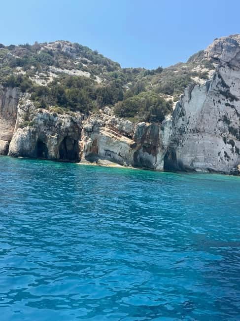 Zakynthos Boat Tour: Shipwreck & Blue Caves Original - Xigia Beach: Natural Spa Exploration