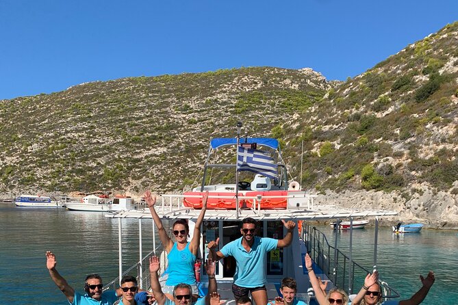 Zakynthos boat tour:Shipwreck& Local blue caves with 3 Swim Stops - The Boat and Its Condition: Balancing Age and Experience