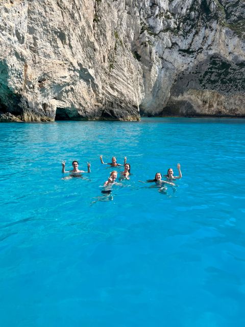 Zakynthos: Glass-Bottom Boat to Navagio, Caves & White Beach - Discovering the Enchanting Maravelias Cave