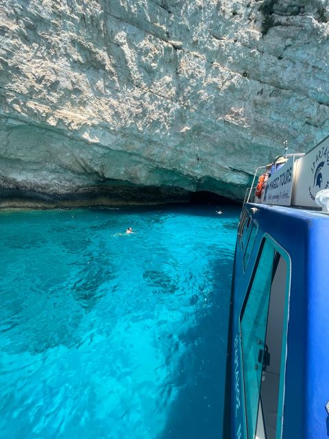 Zakynthos: Glass-Bottom Boat to Navagio, Caves & White Beach - Marine Life and Underwater Views from the Glass-Bottom Boat