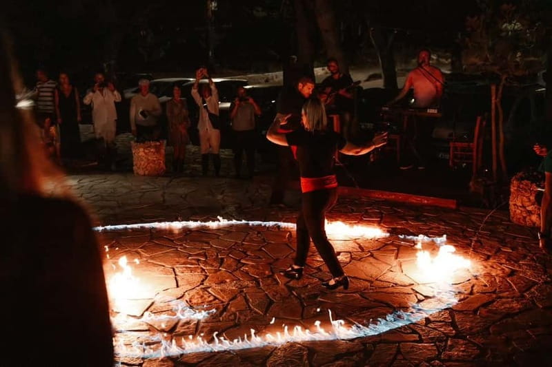 Zakynthos Greek Night-Sunset, Dinner & Dance Under the Stars - Scenic Sunset at Kampi Village