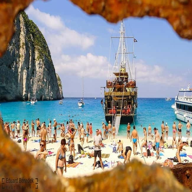 Zakynthos Main Port: Full-Day Cruise by Unique Pirate Ship - Discovering the Blue Caves and Their Magical Colors