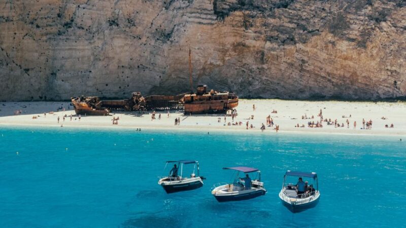 Zakynthos: Private Cruise to Shipwreck Beach and Blue Caves - Key Points
