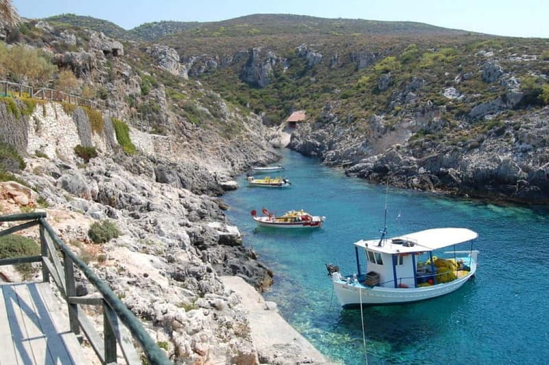 Zakynthos: Private Half-Day Trip Along the Southern Coast - Porto Limnionas: One of Zakynthos’ Most Beautiful Beaches