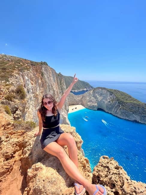 Zakynthos: Private Shipwreck & Blue Caves Tour by Land & Sea - Starting Point: Luxurious Pickup and Scenic Drive to Bochali
