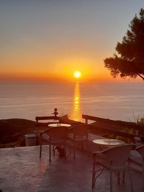 Zakynthos: Romantic Sunset Tour & the Legend of the Dragon - Zakynthos Most Scenic Coastal Stop: Mizithres Rocks