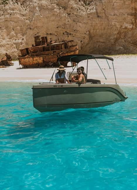 Zakynthos: Shipwreck Beach & Blue Caves Adventure - Departing from Kavos Psarou Marina for an Exclusive Zakynthos Experience
