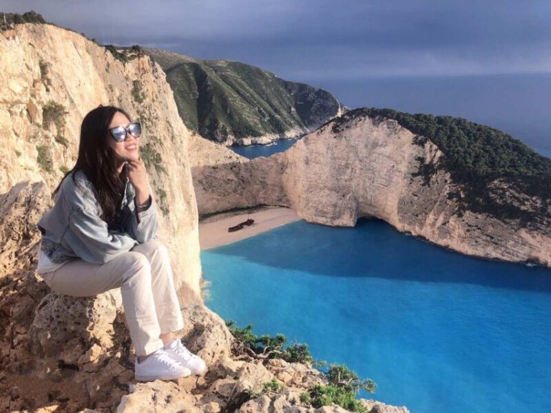 Zakynthos: Shipwreck Beach by Land & Sea Blue Caves Day Tour - Exploring the Northeast: Xygia Beach and Makris Gialos