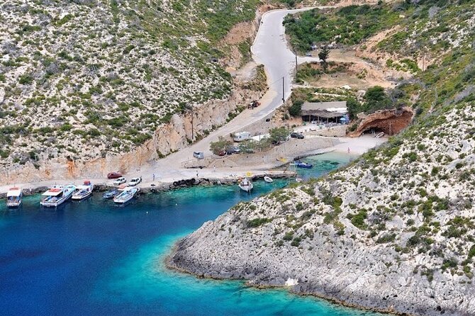 Zakynthos Shipwreck Beach with Blue Caves Land and Sea Tour - The Grandpanoramic View and the Old Olive Tree