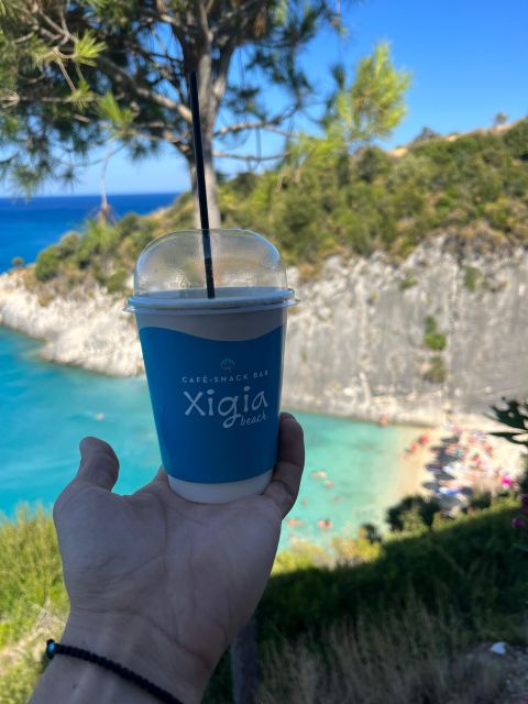 Zakynthos: Shipwreck Beach with Blue Caves Land & Sea Tour - Visiting Xigia: The Island’s Thermal Water Beach