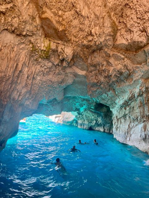 Zakynthos: Shipwreck Beach with Blue Caves Land & Sea Tour - Visiting Bochali and the View of Zante Town