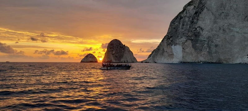 Zakynthos: Sunset Cruise to Myzithres with Wine & transfer - From the Small Port at Agios Sostis to Scenic Coastal Wonders