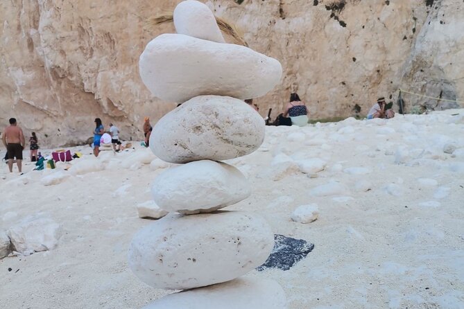 Zakynthos Top Sights Morning Tour Shipwreck and Blue Caves - Capturing the Shipwreck Beach Up Close