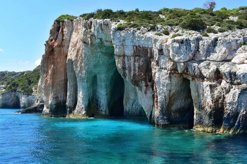 Zakynthos: Xigia, Navagio Shipwreck and Blue Caves Boat Tour - The Route and Key Stops