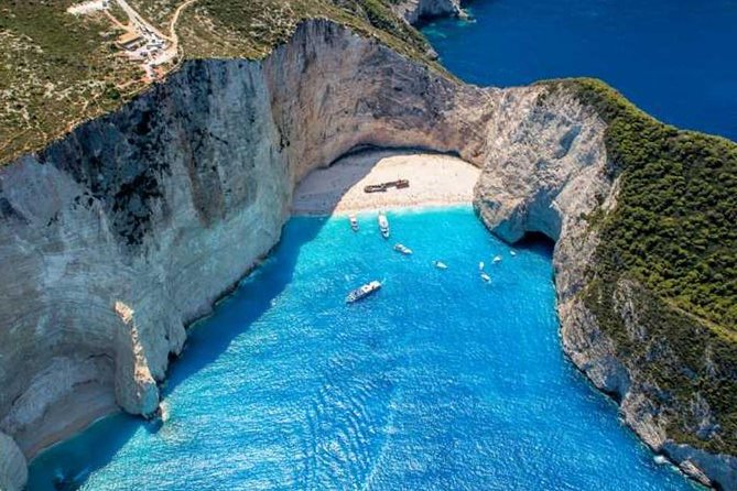 Zante Cruise to Blue Caves & Shipwreck Beach Photo stop - Photo Stop at Navagio Beach (Shipwreck Bay)