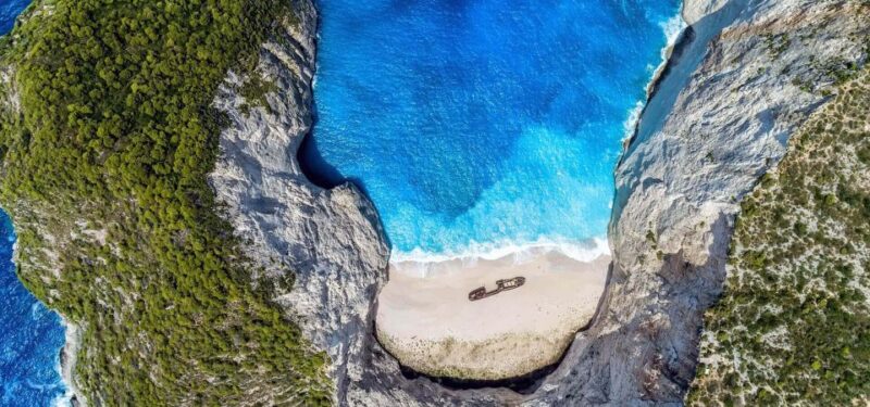 Zante Cruise to Blue Caves & Shipwreck Beach Photostop - Photos and Relaxation at Navagio Shipwreck Beach
