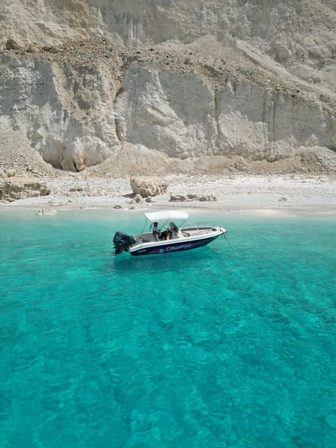 Zante Private Boat: Marathonisi, Keri Caves, Mizitres (max5) - Customer Satisfaction and Top-Rated Service
