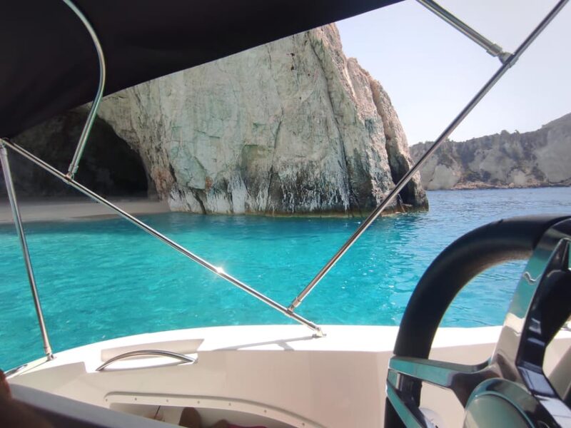 Zante Private Cruise to Turtle Island, Keri Caves & Mizitres - Key Points