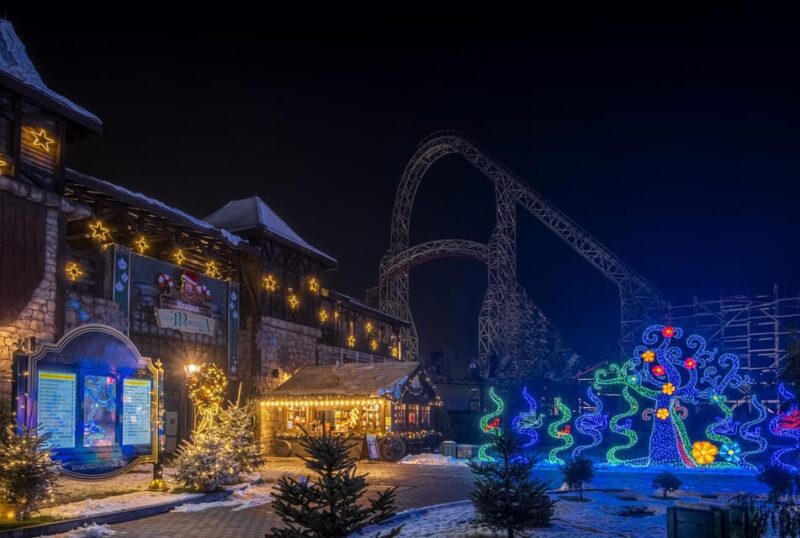 Zator: Energylandia Amusement Park Entry Ticket - Experience the Largest Amusement Park in Poland with a Single Ticket