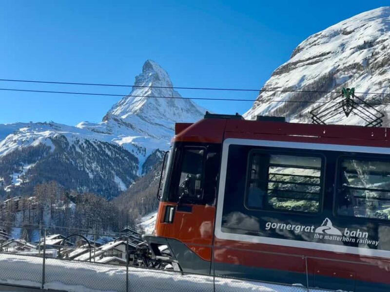 Zermatt & Gornergrat Railway Private Tour | From Basel - Explore Switzerland’s Iconic Mountain Views and Alpine Charm on a Private Day Trip